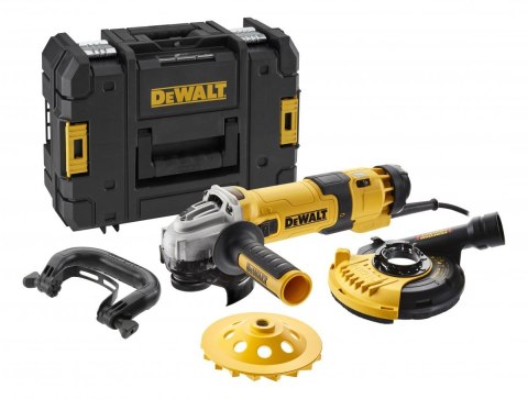 DEWALT ZESTAW DO SZLIFOWANIA BETONU 125 MM 1500W