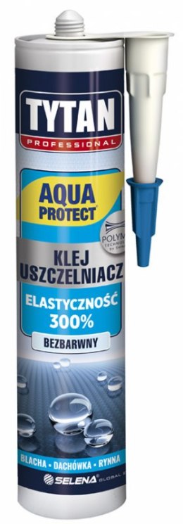 TYTAN KLEJ USZCZELNIACZ AQUA PROTECT 280ML BEZBARWNY