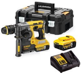 DEWALT MŁOTOWIERTARKA 18V SDS-PLUS XR BL 2*5.0AH T-STAK