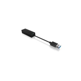 Raidsonic SuperSpeed USB 3.0 | Ethernet 10Base-T | Ethernet 100Base-TX | Ethernet 1000Base-T | Karta sieciowa | Czarny