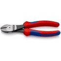 KNIPEX SZCZYPCE TNĄCE BOCZNE O ZWIĘKSZONYM PRZEŁOŻENIU 180MM