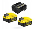 STANLEY ZESTAW SFMCD715+SFMCF810B 18V V20 2*2.0AH