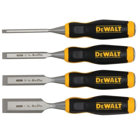 DEWALT DŁUTA DO DREWNA ZESTAW 4 SZT.