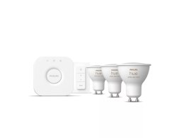 Philips Hue Philips Hue WCA Starter Kit 4.2W GU10 3pcs, Bridge, Switch