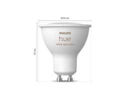 Philips Hue Philips Hue WCA Starter Kit 4.2W GU10 3pcs, Bridge, Switch