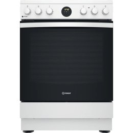 INDESIT INDESIT | Cooker | IS67V8CHW/E | Hob type Vitroceramic | Oven type Electric | White | Width 60 cm | Grilling | Depth 60 cm | 69