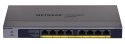 Switch Netgear GS108PP-100EUS 8p PoE 123W (PoE+: 8p) Unmanaged Gigabit