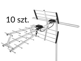 21-053# Antena dvb-t atd27s vhf/uhf mux8 kierunkowa pasywna 10-pak