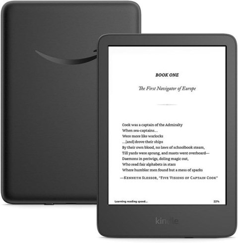 Ebook New Kindle (11th Generation) - 2024 release 6" glare-free 16GB Wi-Fi (Ad-supported) Black