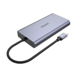 UNITEK uHUB S7 USB 3.2 Gen 1 (3.1 Gen 1) Type-C Szary