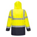 PORTWEST KURTKA OSTRZEGAWCZA OCIEPLANA S766YNR HI-VIS 5W1 XXXL