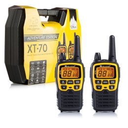 Midland XT70 Adventure krótkofalówka 93 kan. 433.075 - 446.09375 MHz Czarny, Żółty