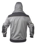 Kurtka robocza softshell z kapturem odpinanym, rozmiar XL