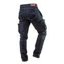 Spodnie robocze 5-kieszeniowe DENIM, rozmiar XL