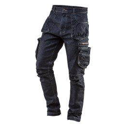 Spodnie robocze 5-kieszeniowe DENIM, rozmiar XXXL