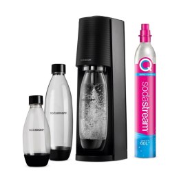 SodaStream Terra Nero Value Pack Metal, Plastik, Poli(tereftalan etylenu) (PET) Czarny