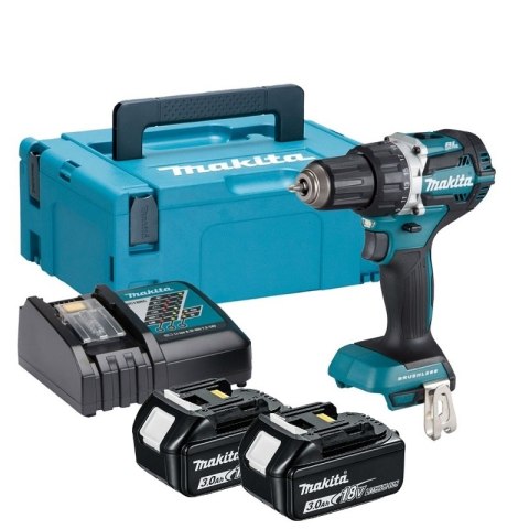 MAKITA WIERTARKO-WKRĘTARKA AKUMULATOROWA BLDC 18V 2*3.0AH LI-LON