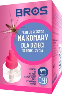 BROS PŁYN DO ELEKTROFUMIGAT,NA KOMARY SENSITIVE *** 60 NOCY ***RE