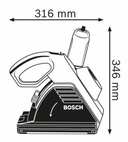 BOSCH BRUZDOWNICA GNF35CA 1400W 35MM