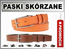 DSP-4 Pasek DAMSKI SKÓRZANY Wąski 3cm KOLORY