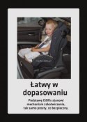 BeSafe BS537137 iZi COMBI X3 ISOFIX - czerwony/szary