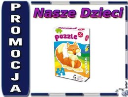 PROMATEK 0321 PIERWSZE PUZZLE ZWIERZĄTKA