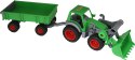 WADER 8817 Farmer-technik Traktor-ładowarka z przyczepą