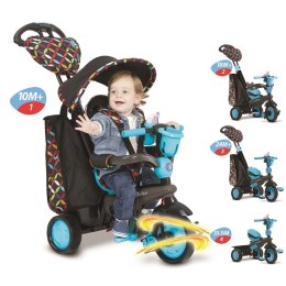 ND19_STBTS1595102 Pojazd/Rowerek Smart Trike Boutique 4w1 - niebieski