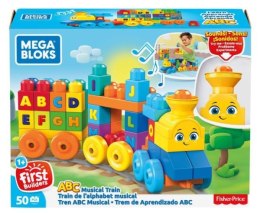 MEGABLOKS Pociąg ABC Z dźwiękami FWK22 MATTEL