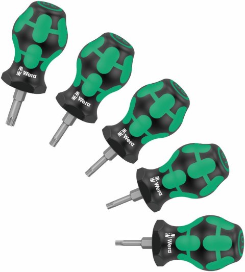 WERA ZESTAW WKRĘTAKÓW TORX STUBBY SET TX 1, 5 CZĘŚĆ