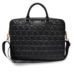 ND38_GUCB15QLBK Guess Quilted Computer Bag - Torba na notebooka 15 (czarny)