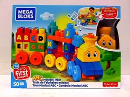 MEGA BLOKS pociąg ABC z dźwiękiem FWK22 /2