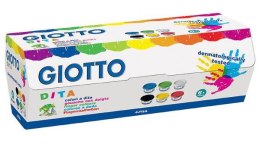 ND17_SZ-45186 Farby do malowania palcami 6x100ml GIOTTO FINGER PAINT