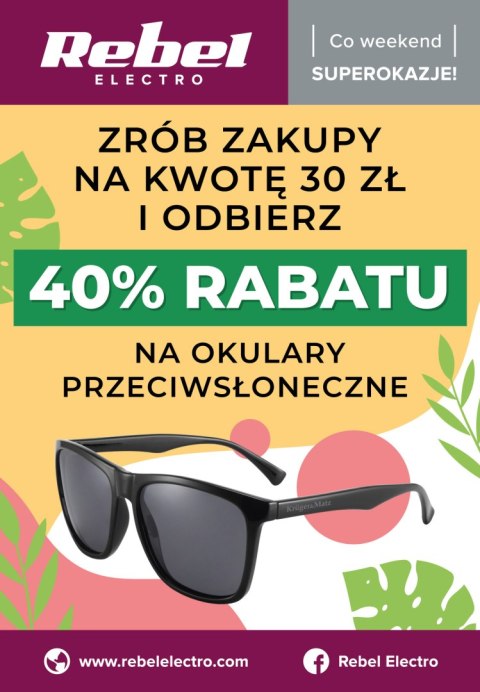 MR-RB-206 Plakat Rebel Electro - Promocja na okulary