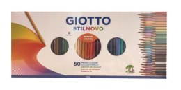 ND17_SZ-66397 Kredki 50kol STILNOVO GIOTTO 257300