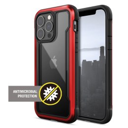 ND38_472708 X-Doria Raptic Shield Pro - Etui iPhone 13 Pro (Anti-bacterial) (Red)