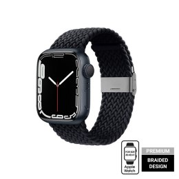 ND38_CRG-40WAV-CRL Crong Wave Band ? Pleciony pasek do Apple Watch 38/40/41 mm (grafitowy)