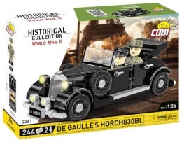 ND17_CB-2261 COBI 2261 Historical Collection WWII samochód De Gaulles 1639 HORCH830BL 244 klocki