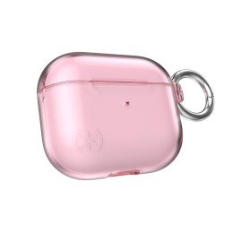 ND38_141176-9569 Speck Presidio Clear - Etui Apple AirPods 3 z ochroną antybakteryjną Microban (Icy Pink)