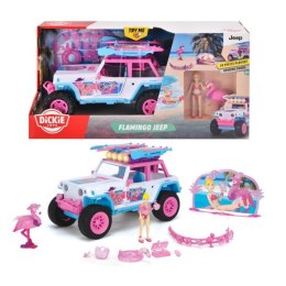 ND17_ZB-141203 Playlife Flamingo Jeep 22cm Dickie