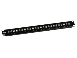 Patch Panel 1U 24 porty typu F DIPOL