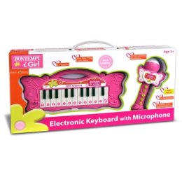 ND17_ZB-146558 Bontempi Girl Pianino keyboard i mikrofon karaoke 602171