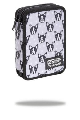 ND17_SZ-98118 Piórnik podwójny z wyposażeniem Jumper XL French Bulldogs CoolPack