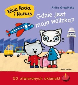 ND17_SZ-98338 Książka Kicia Kocia i Nunuś. Gdzie jest moja walizka?