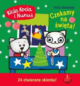 ND17_SZ-98927 Książeczka Kicia Kocia i Nunuś. Czekamy na święta!