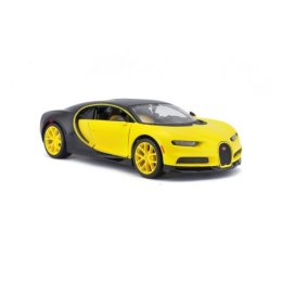 ND17_MI-32509-45 MAISTO 32509-45 Design Exotic Bugatti Chiron czarno-żółty 1:24