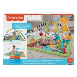 ND17_ZB-153589 Fisher-Price Mata edukacyjna 3w1 Las tropikalny HJW08 MATTEL