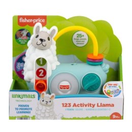 ND17_ZB-153485 Fisher-Price Linkimals Interaktywna Lama 123 HNM86 MATTEL