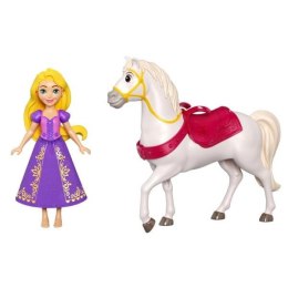 ND17_ZB-153710 Disney Princess Mała lalka Roszpunka i Maksimus HLW84 HLW82 MATTEL