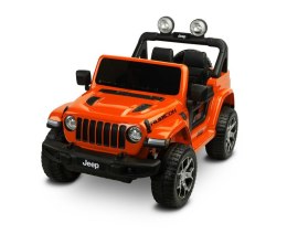 ND33_TOYZ-7173 TERENOWY POJAZD NA AKUMULATOR JEEP RUBICON ORANGE